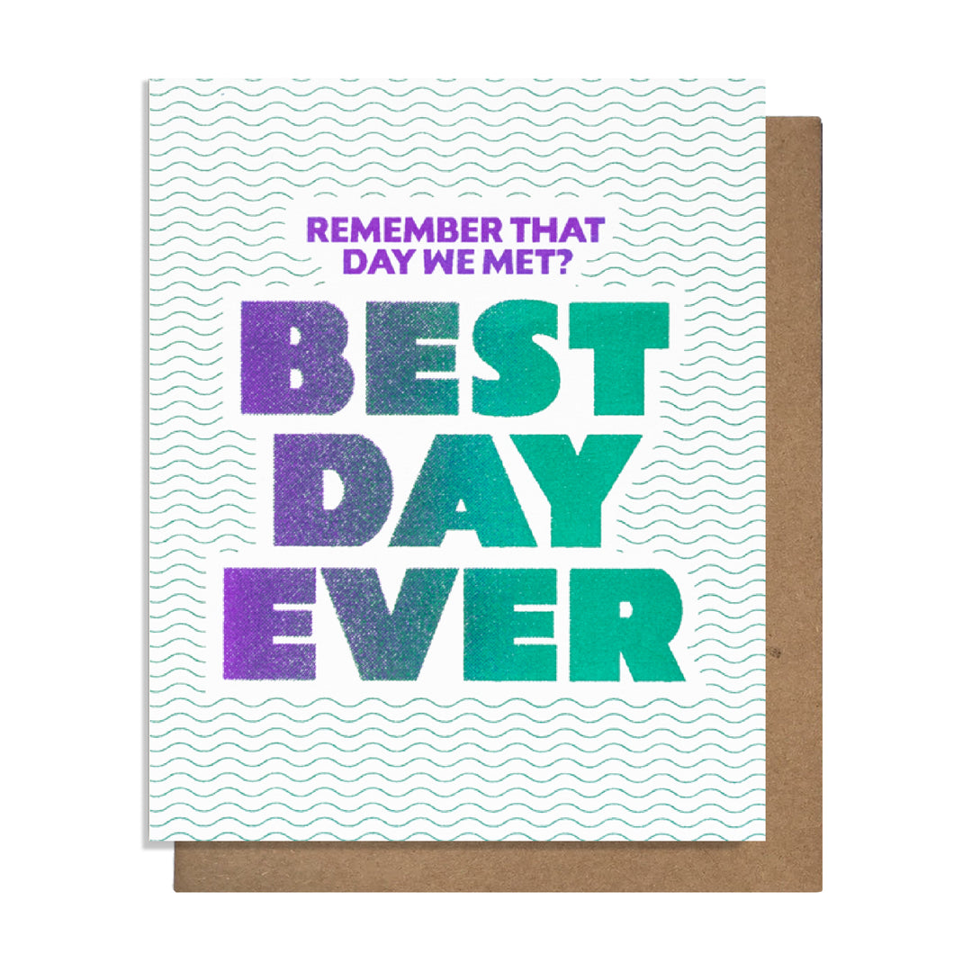 Best Day Friendship Card