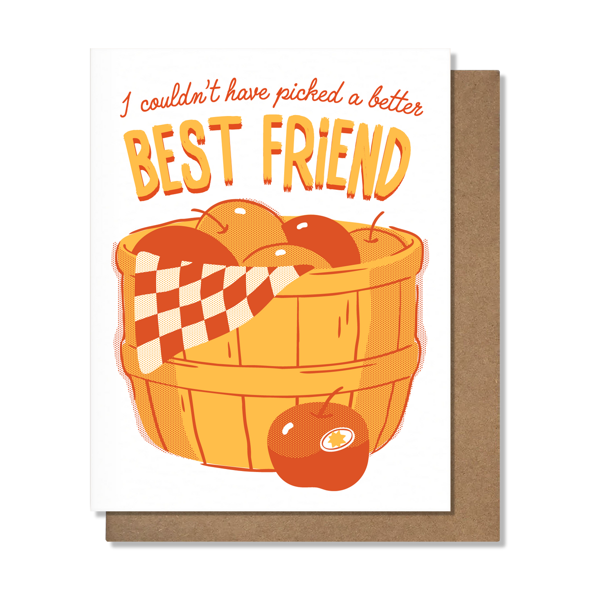Picked Best Friend Card