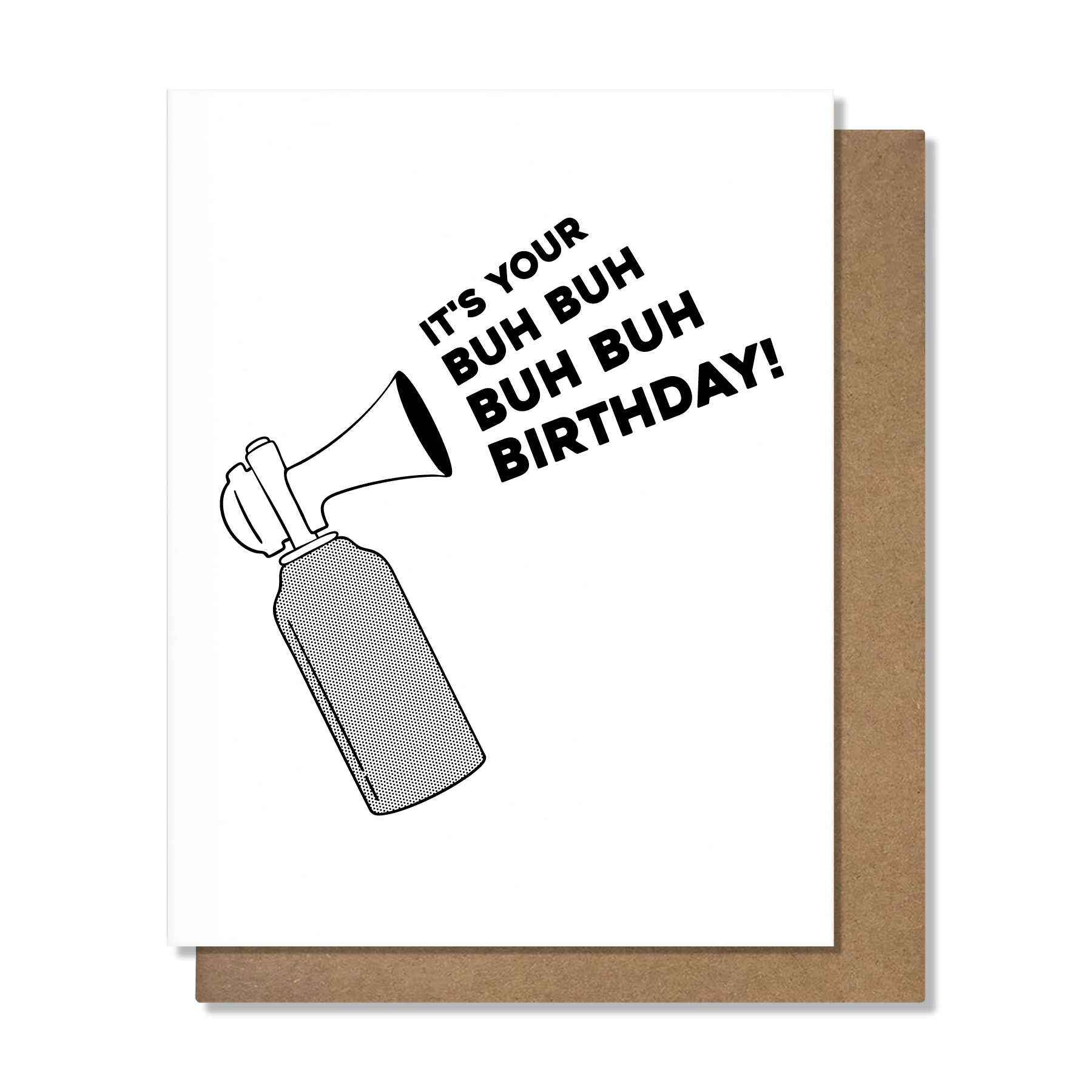 Buh Birthday Card