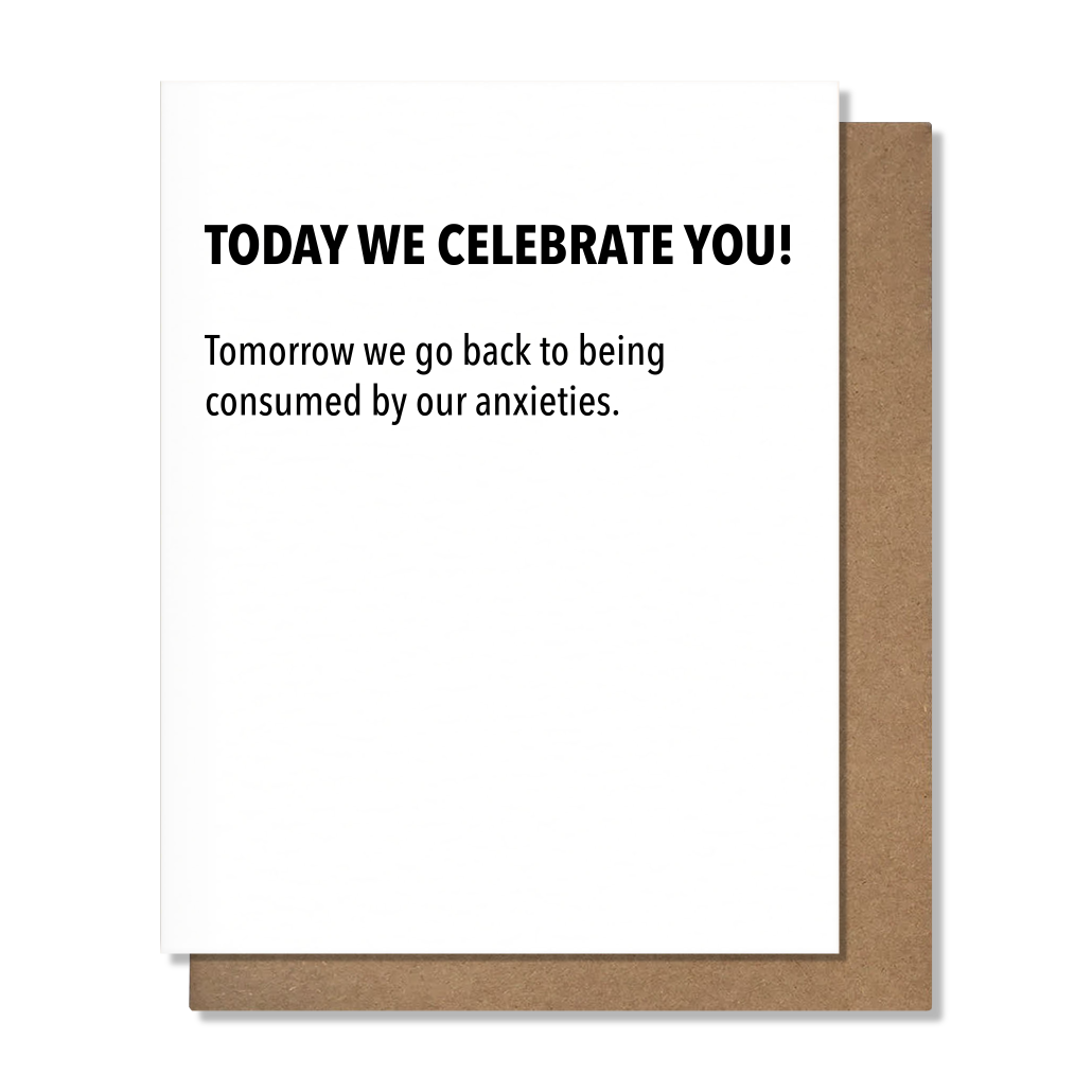 Today We Celebrate You Birthday Card