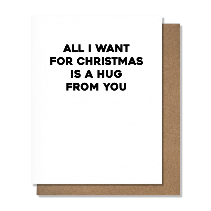 Christmas Hug Card