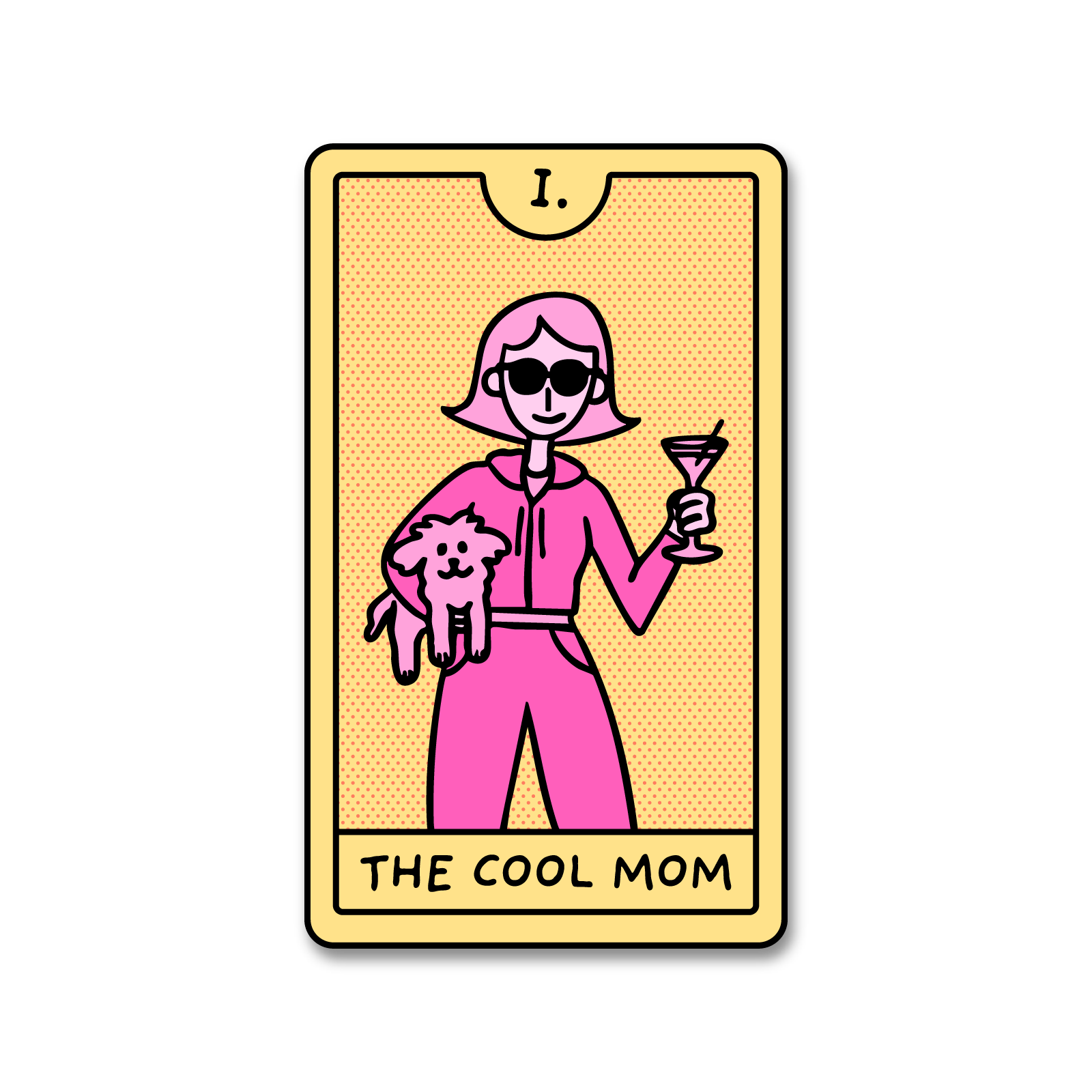 Cool Mom Tarot Sticker