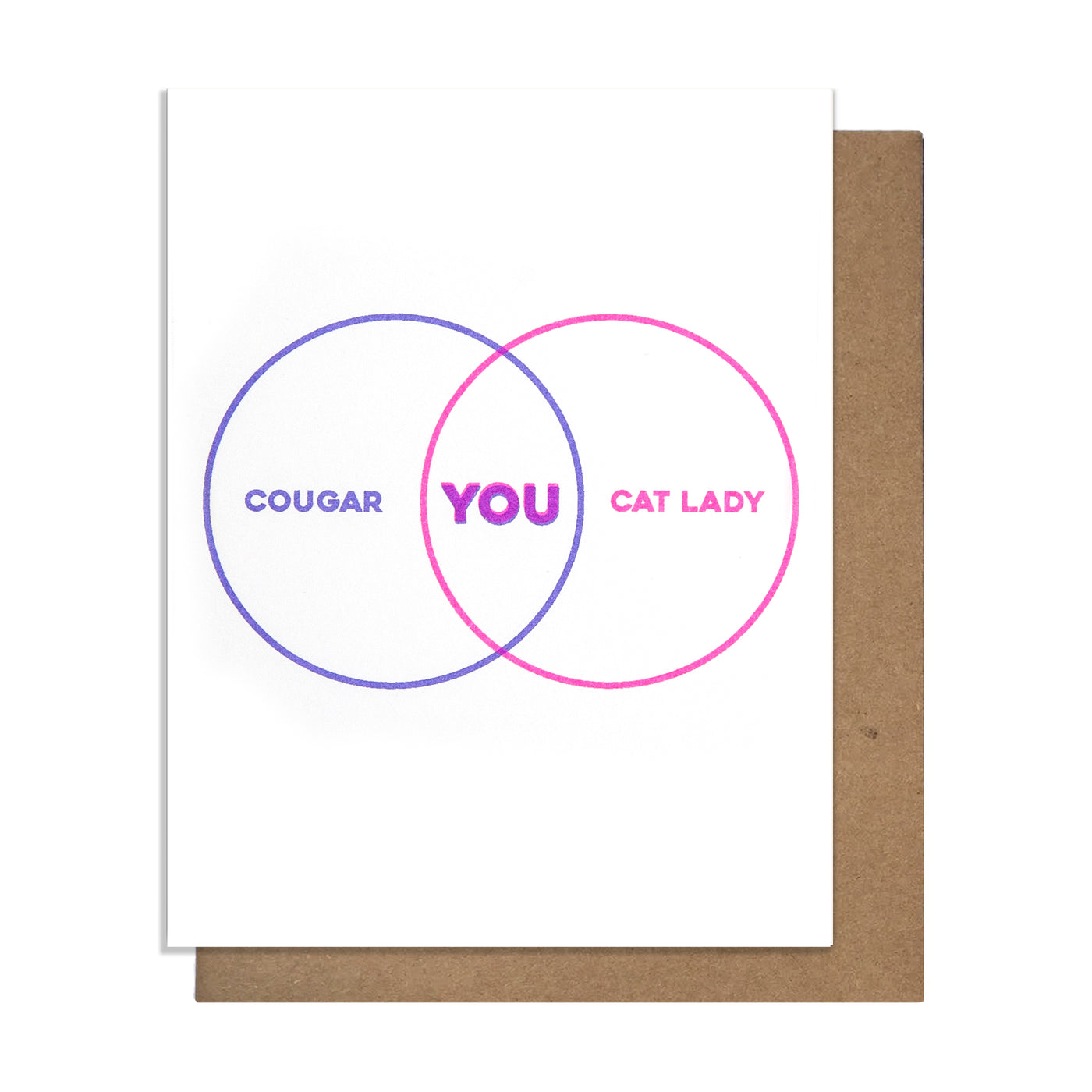 Cougar Best Friend Card