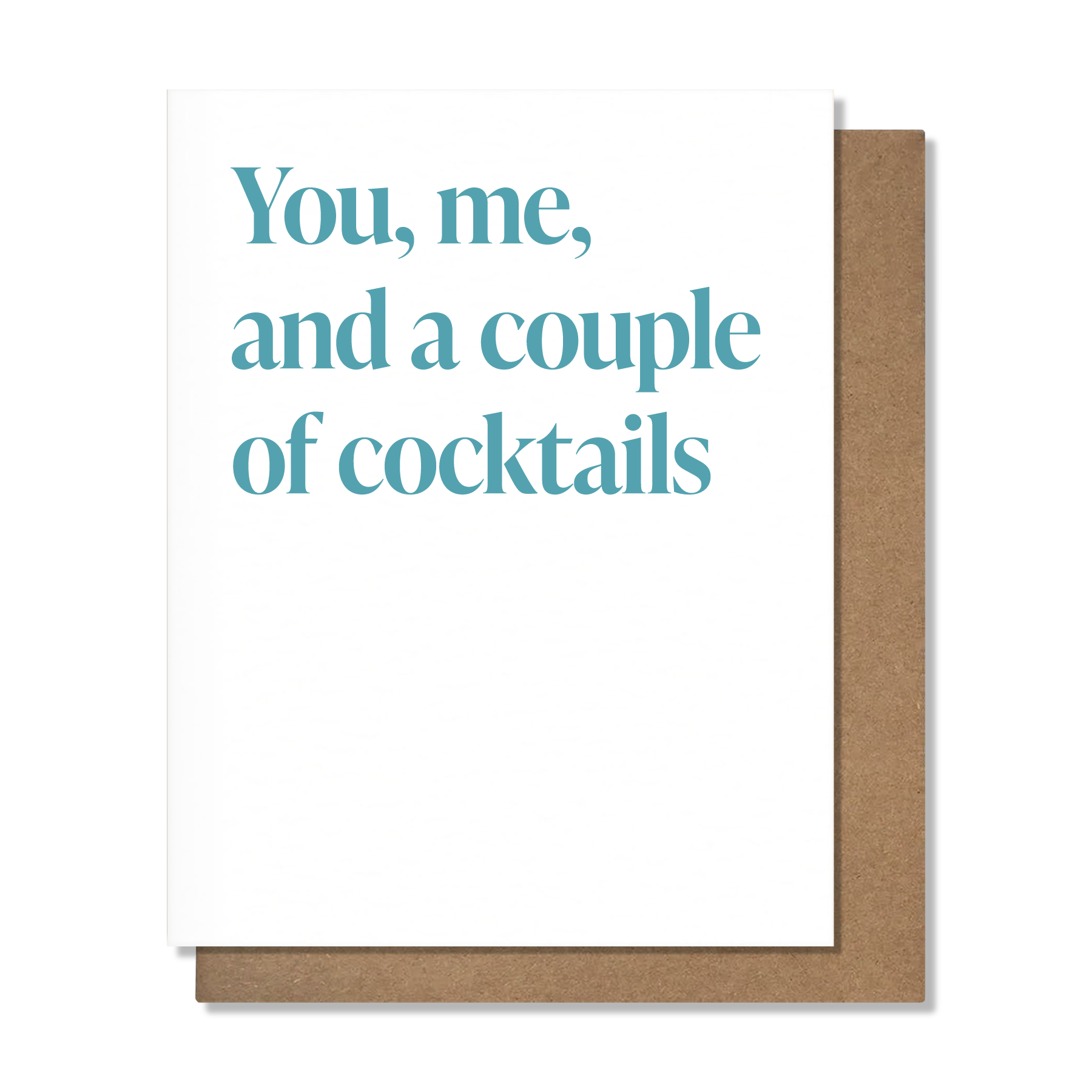Couple of Cocktails Card