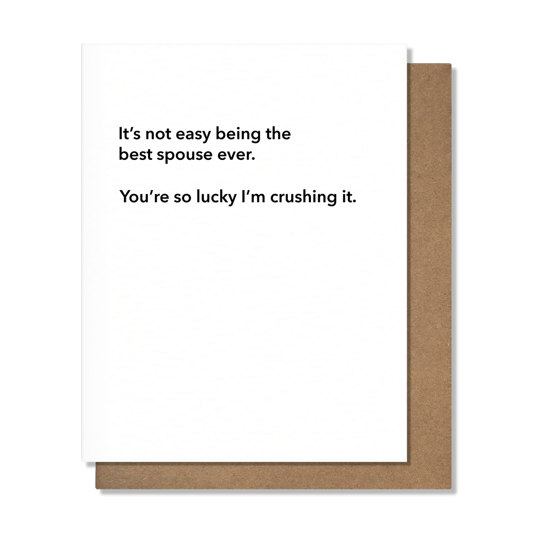 Crushing It Card