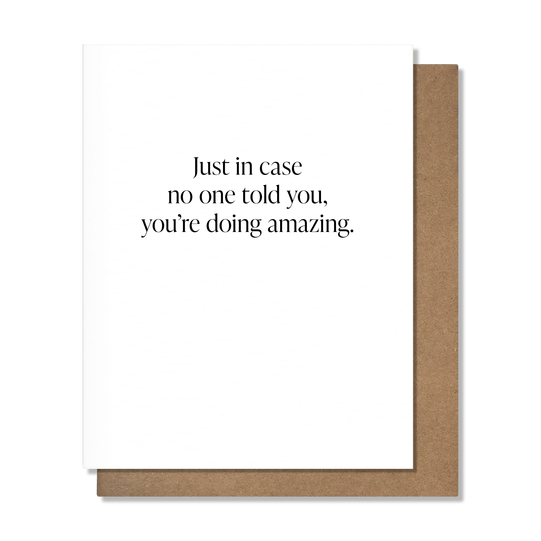 Doing Amazing Card