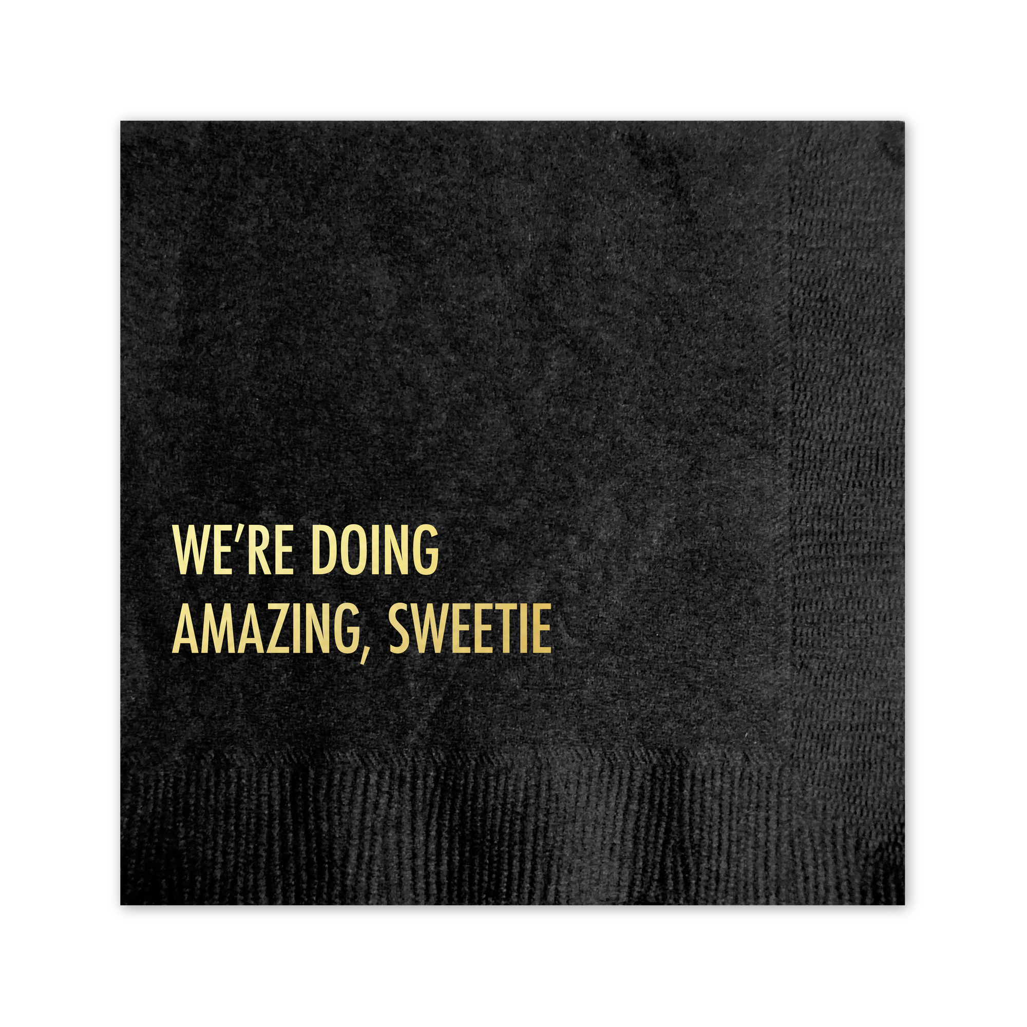 Doing Amazing Sweetie Cocktail Napkin