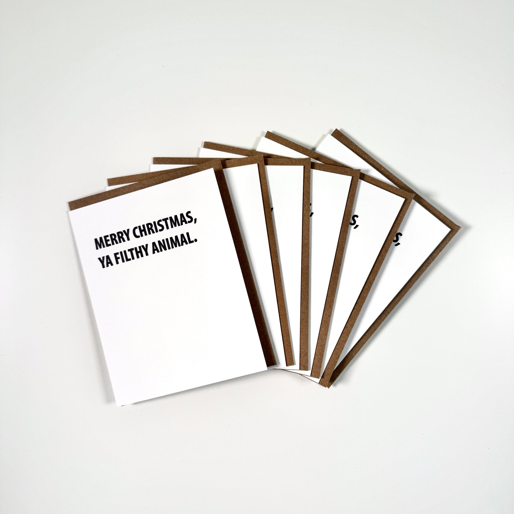 Filthy Animal Holiday Card Bundle