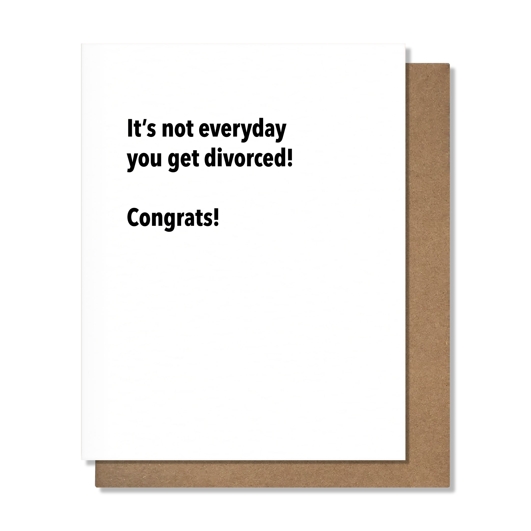 Everyday Divorce Card