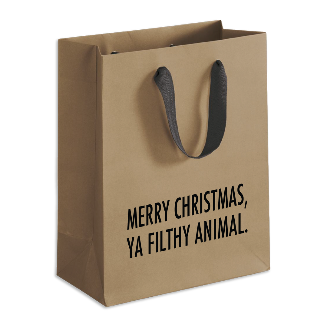Filthy Animal Christmas Gift Bag