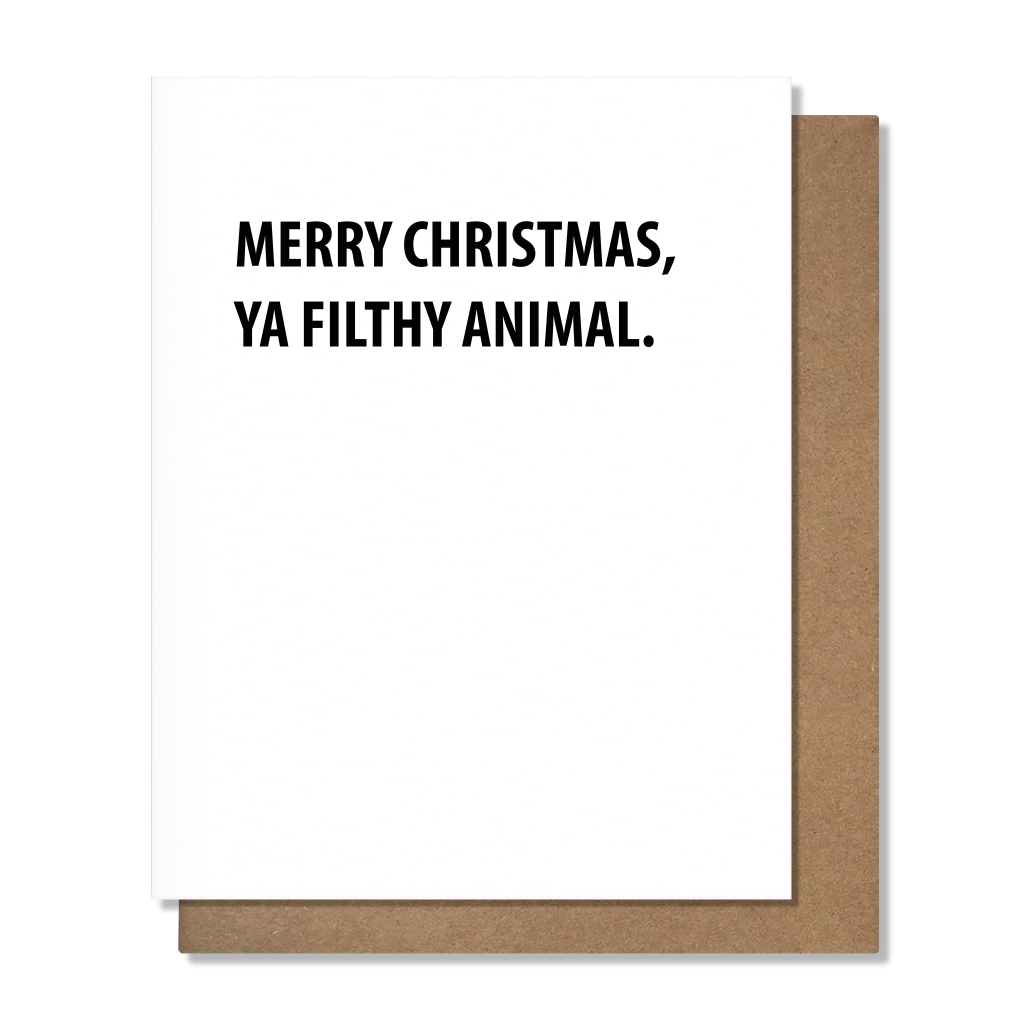 Filthy Animal Holiday Card Bundle