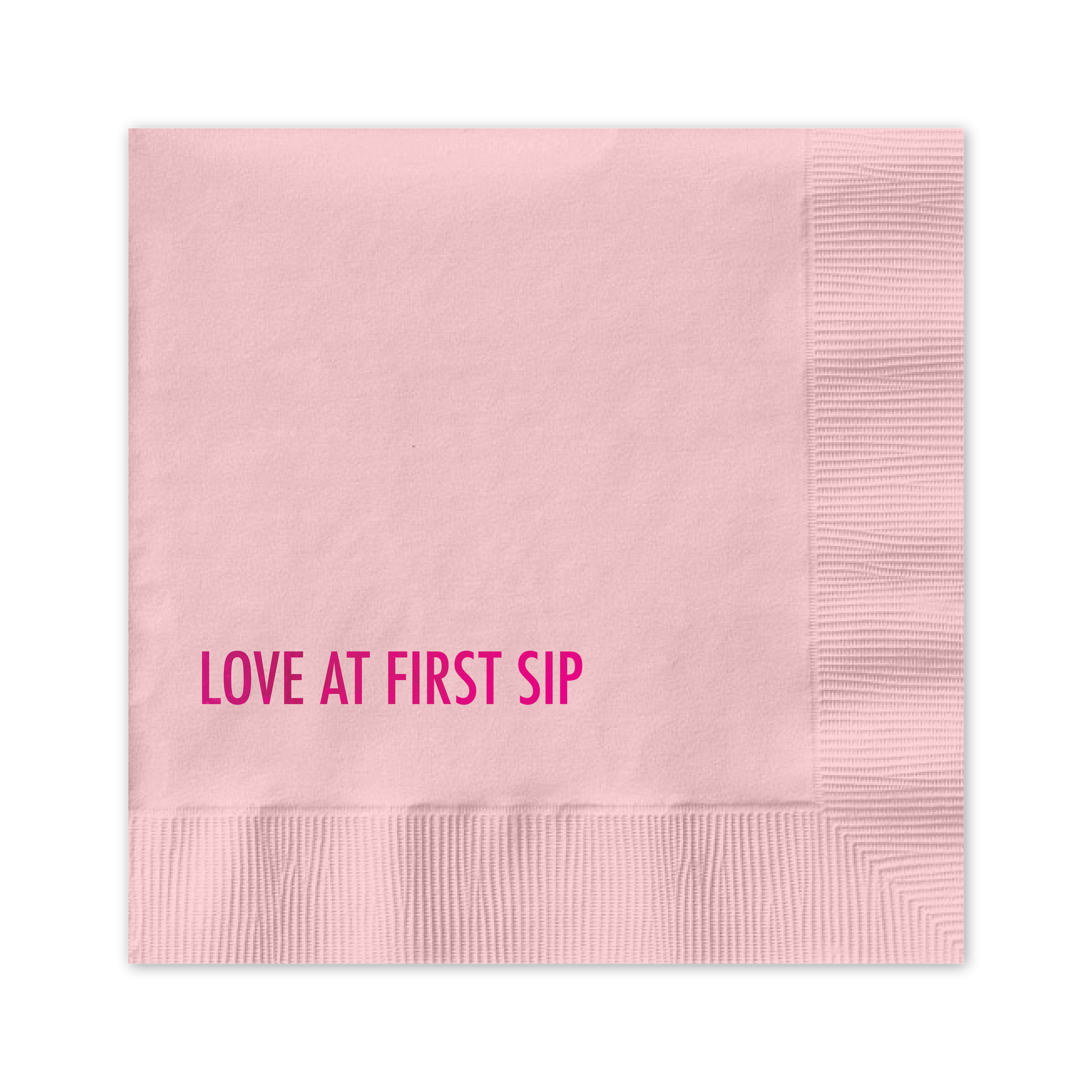 First Sip Cocktail Napkin