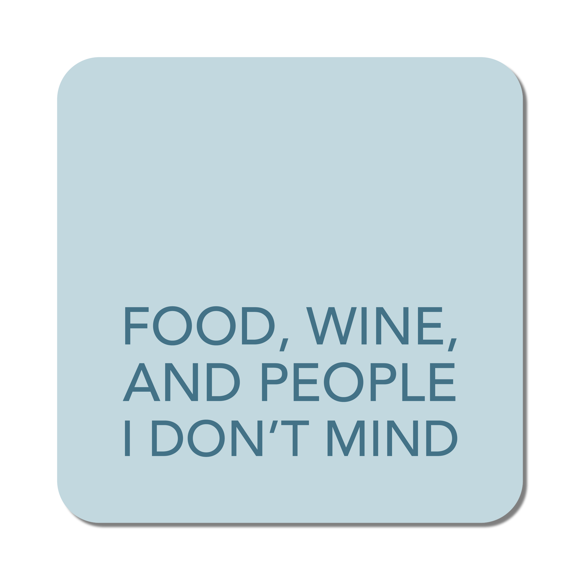 Food & Wine Coaster