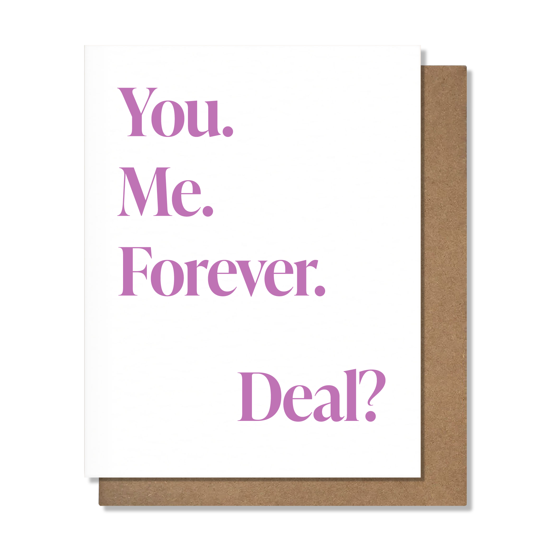 Forever Deal Card