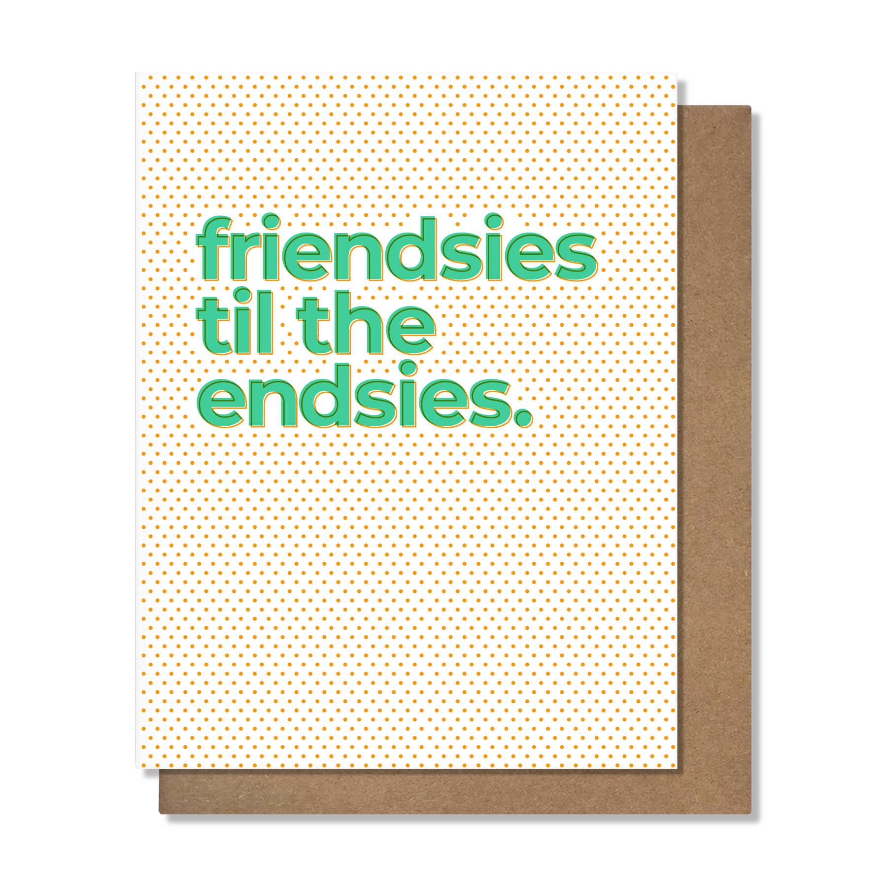 Friendsies Colorful Card