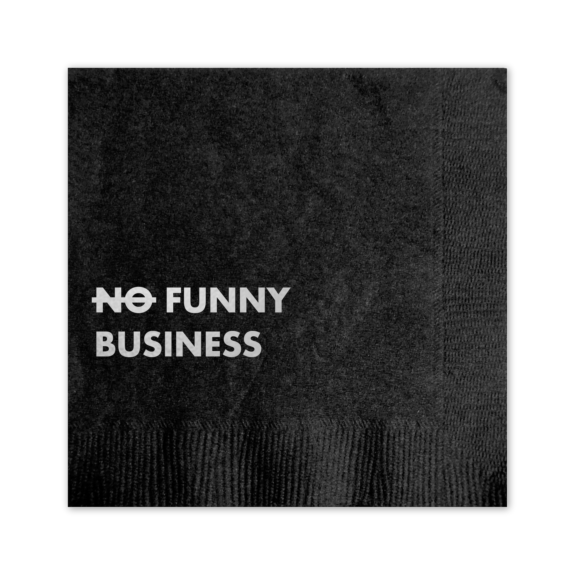 Funny Business Cocktail Napkin