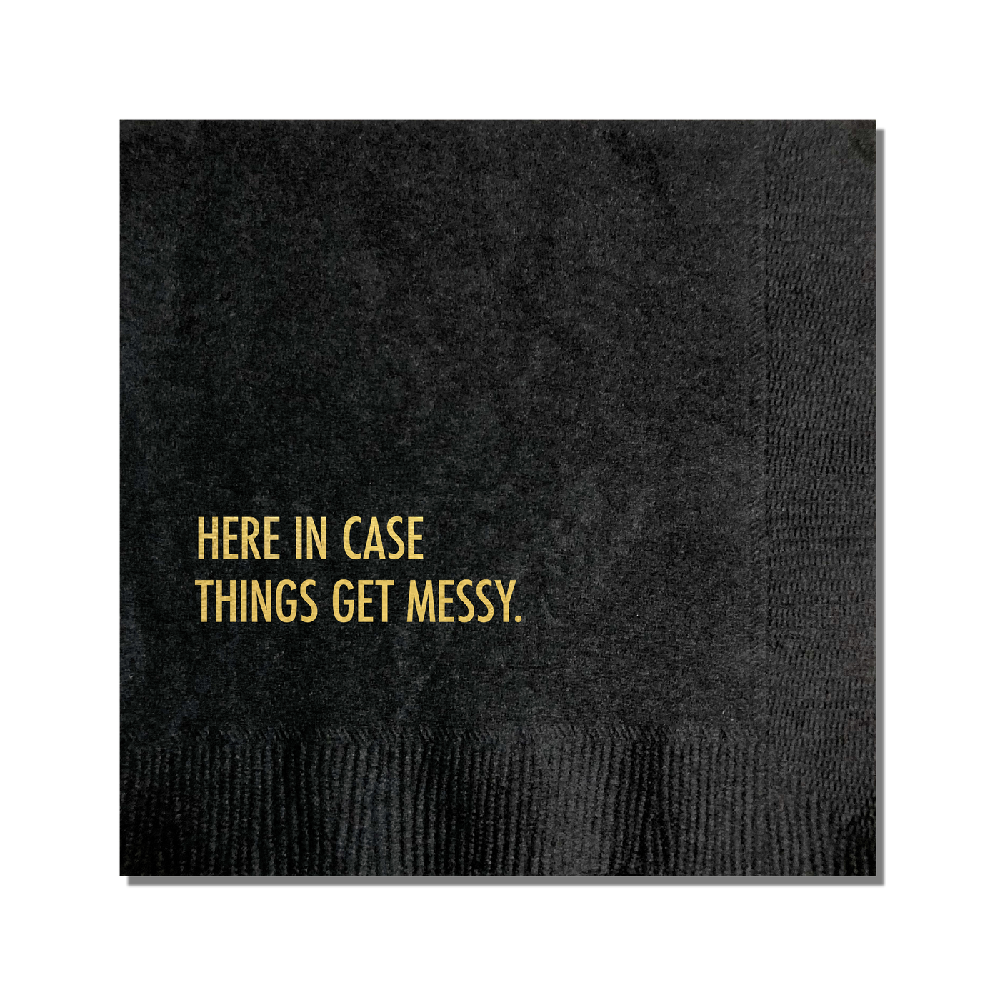 Get Messy Funny Cocktail Napkins