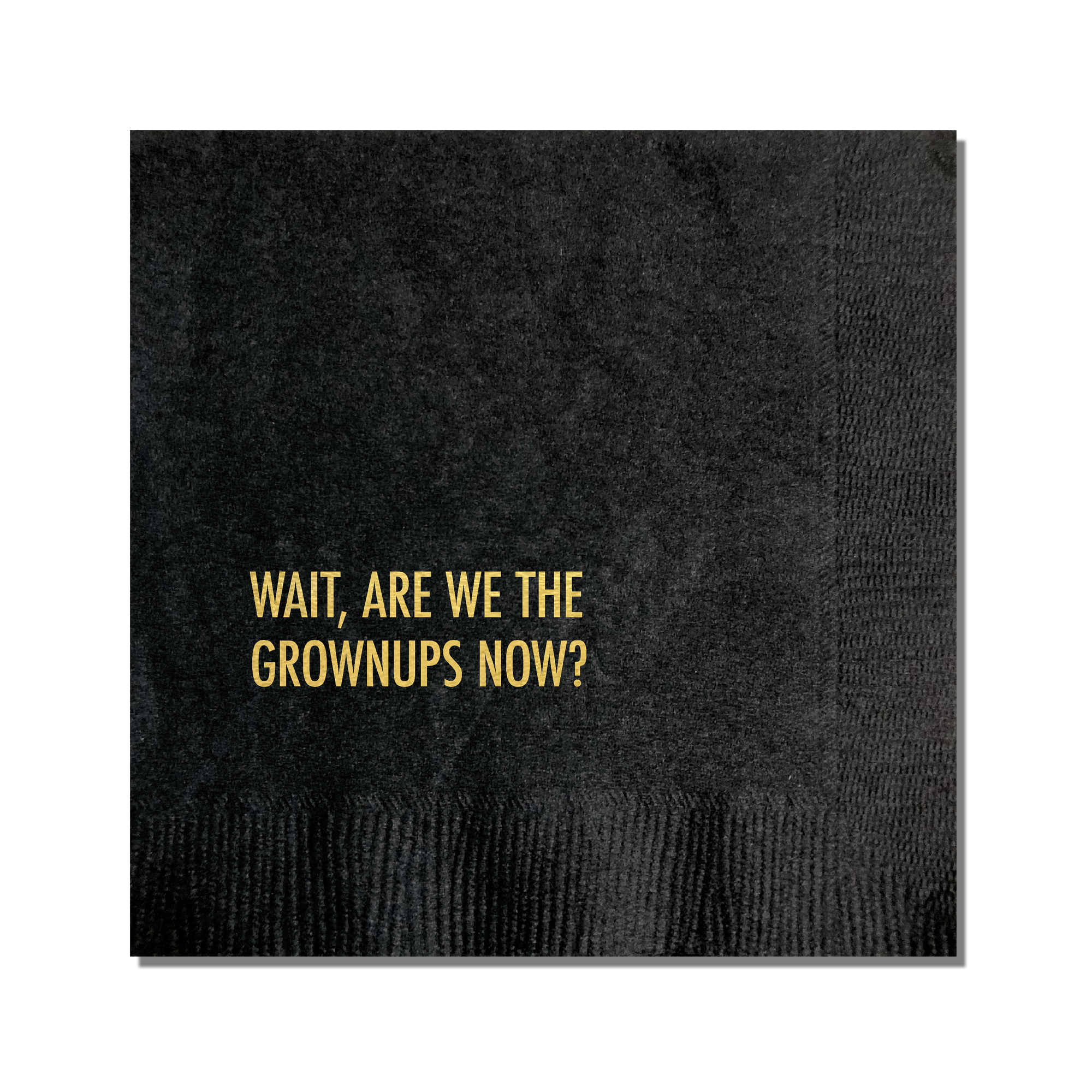 Grown Ups Cocktail Napkin