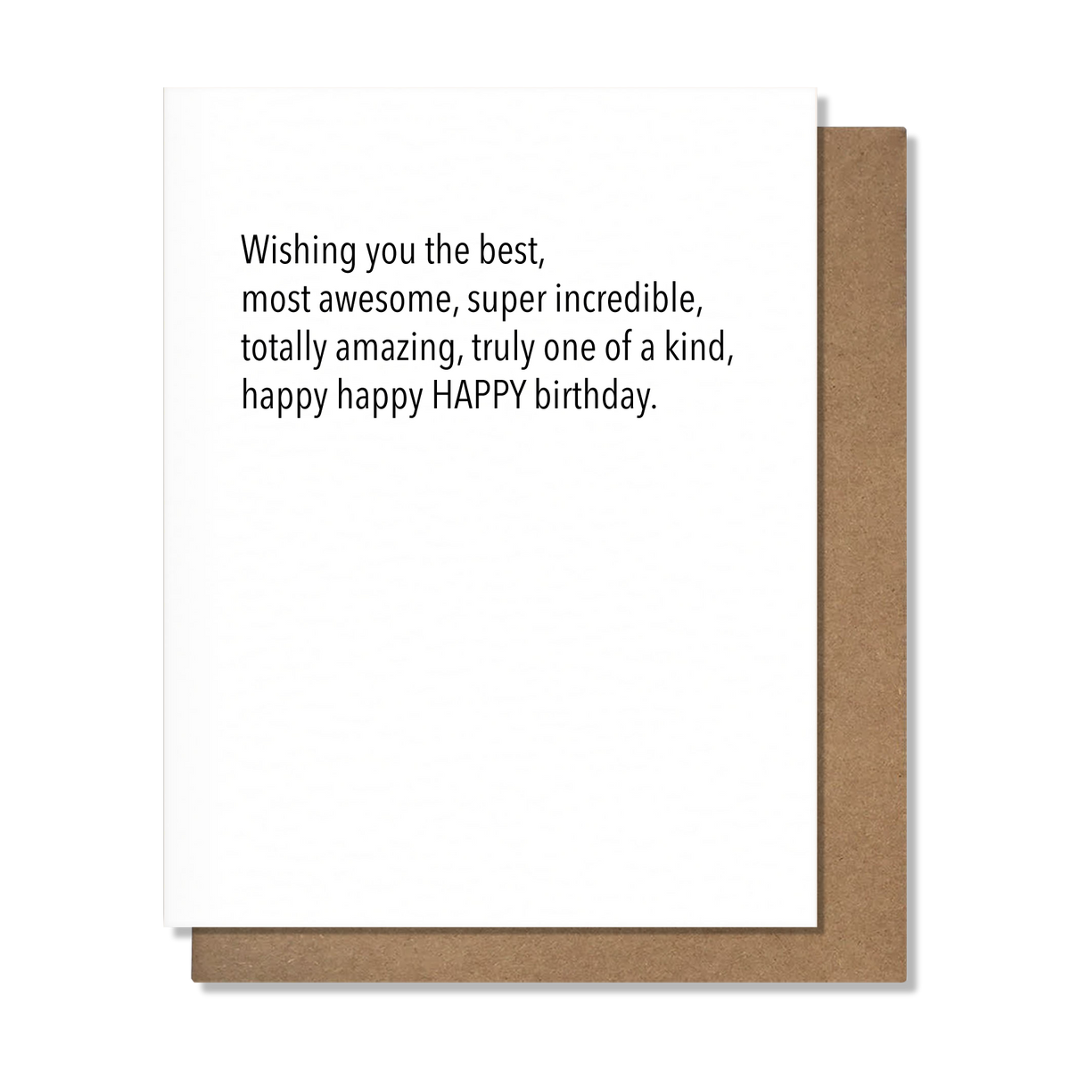 Happy Happy Birthday — Funny Birthday Card