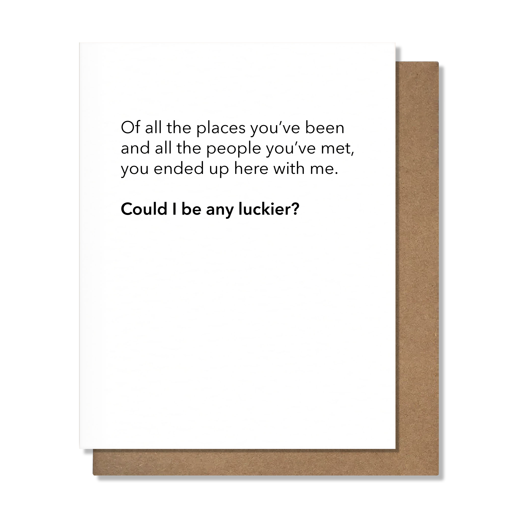 Here With Me Card
