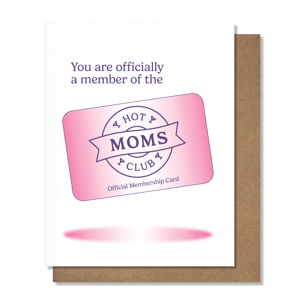 Hot Moms Club Card