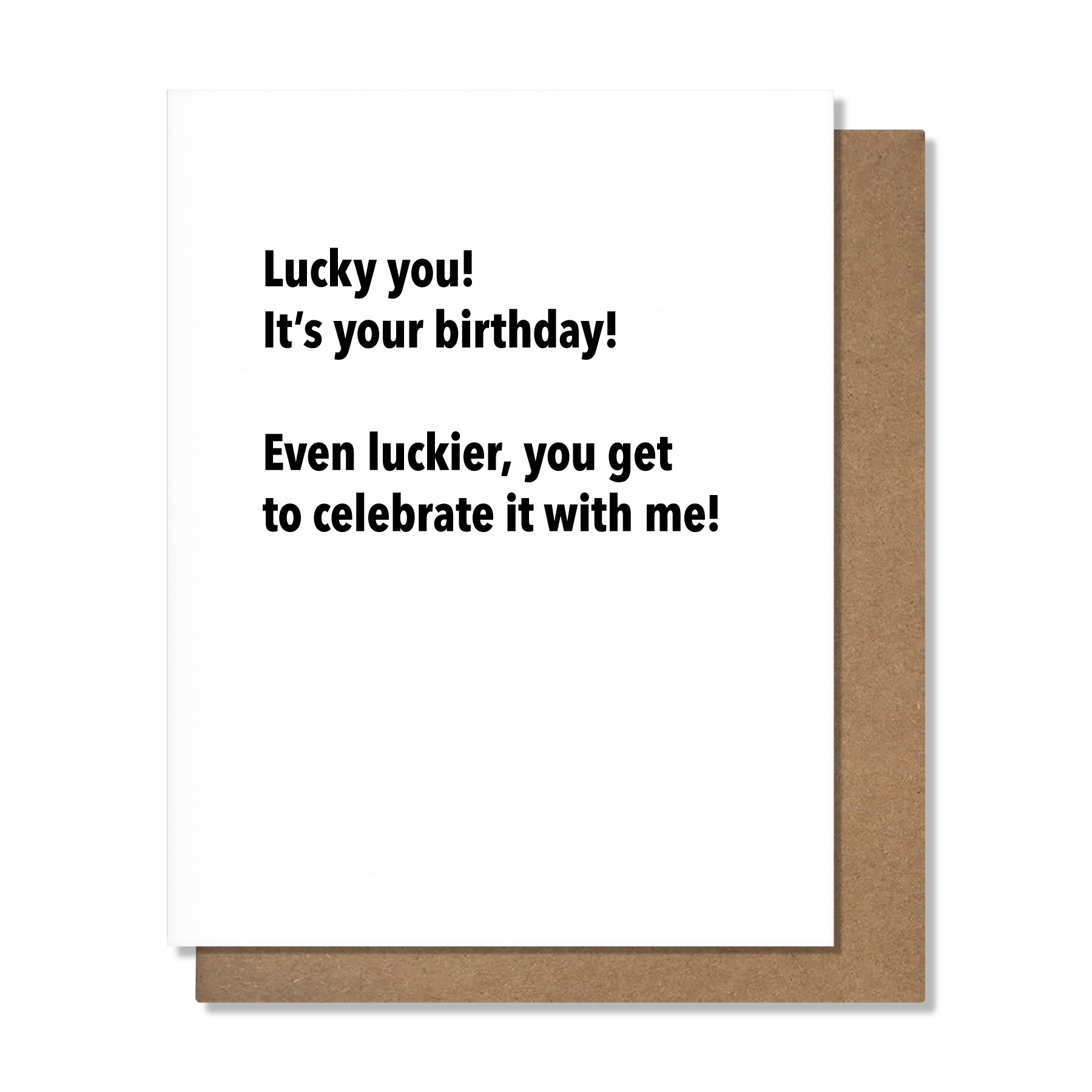 Lucky You Card