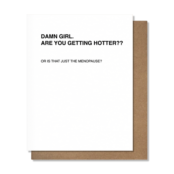 Menopause Funny Birthday Card