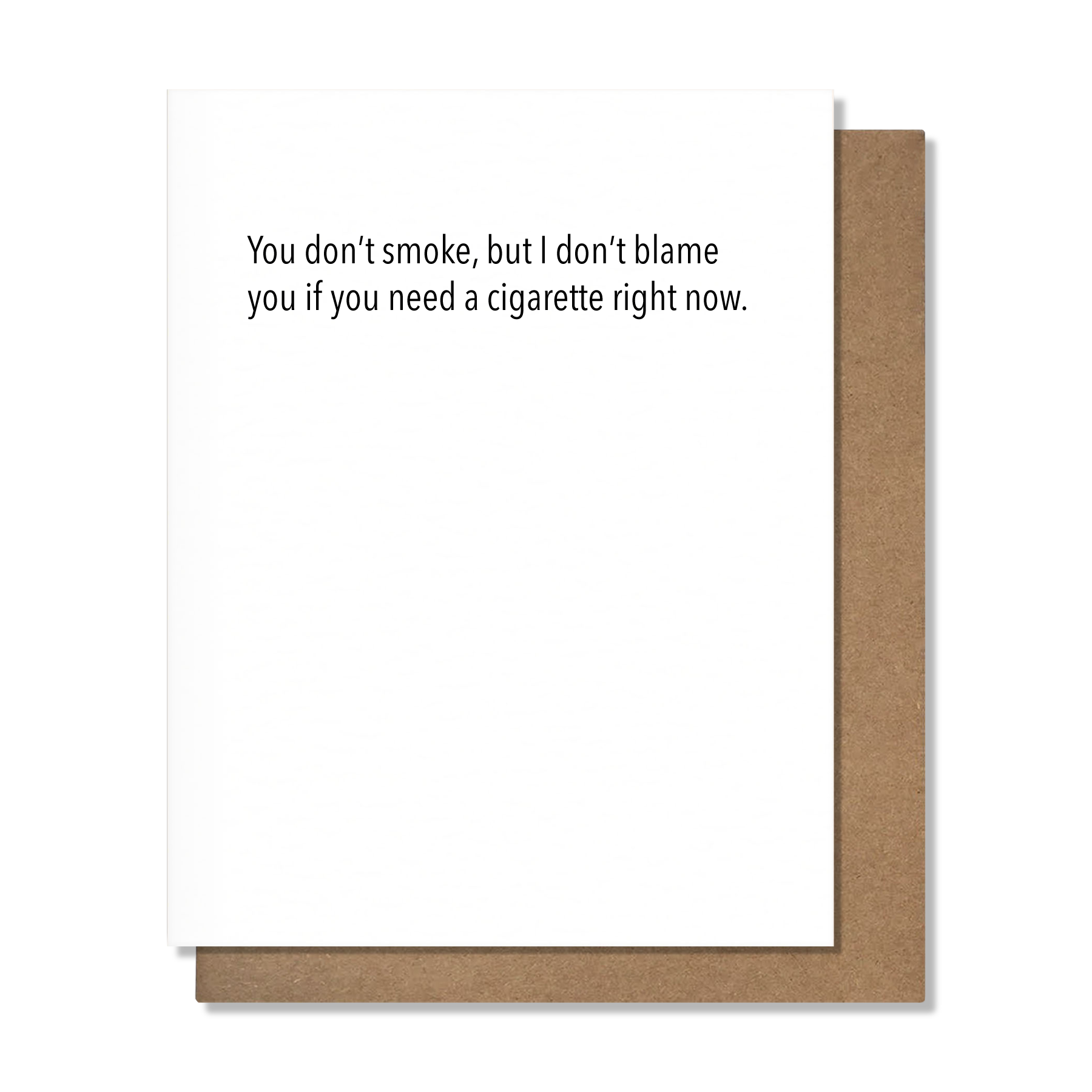 Need A Cigarette Card
