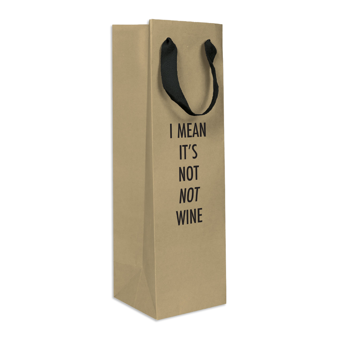 Not Not Wine Wine Bag