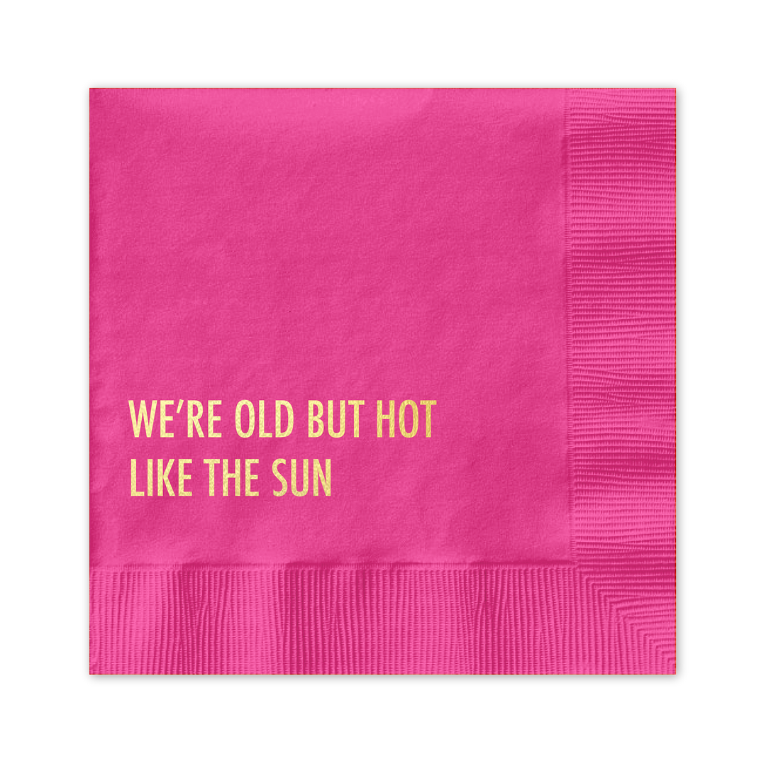 Old But Hot Cocktail Napkin