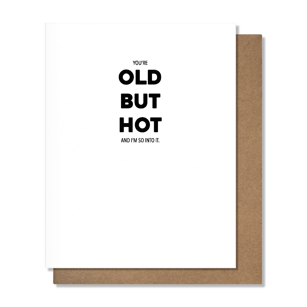 Old but Hot Birthday Card