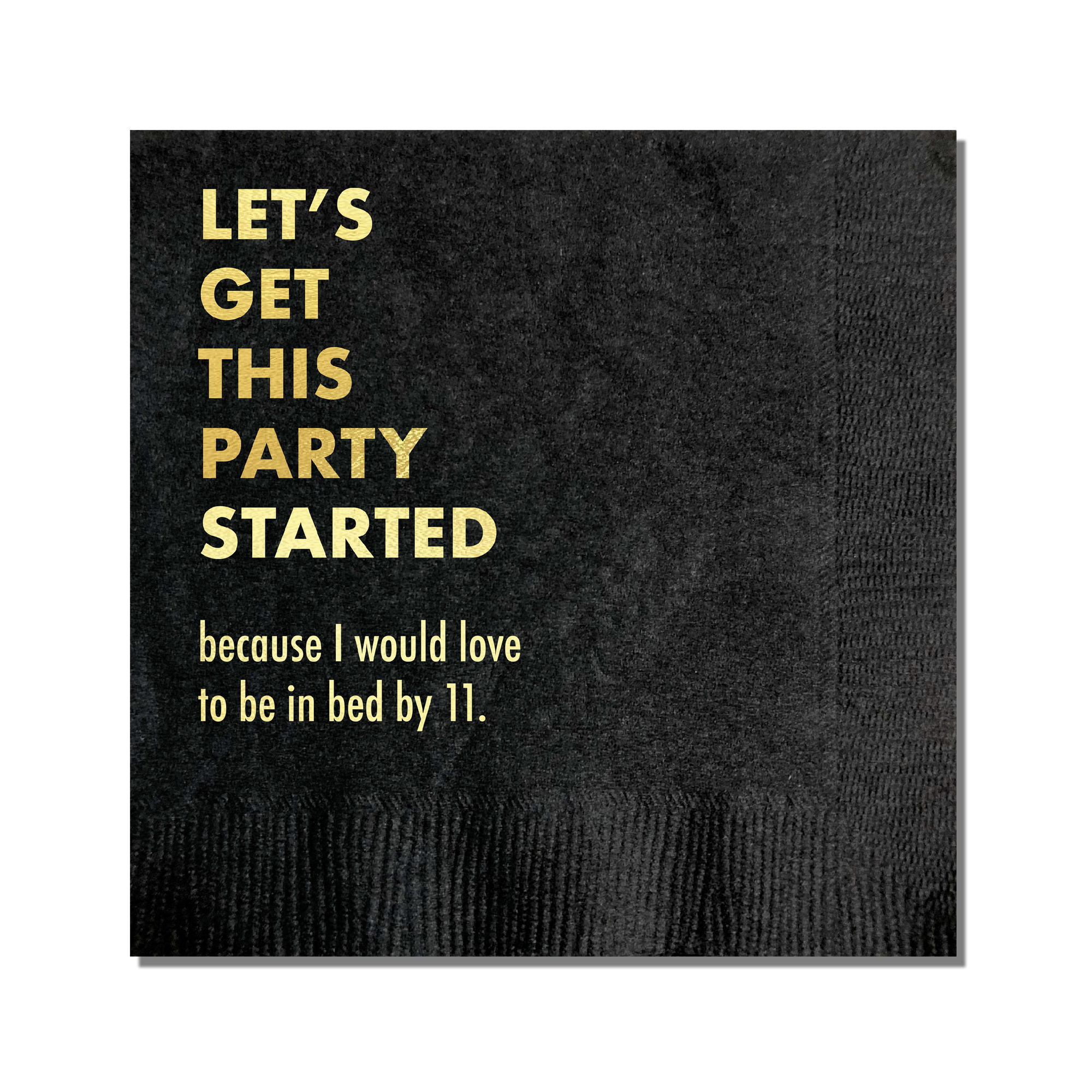 Party Started Cocktail Napkin