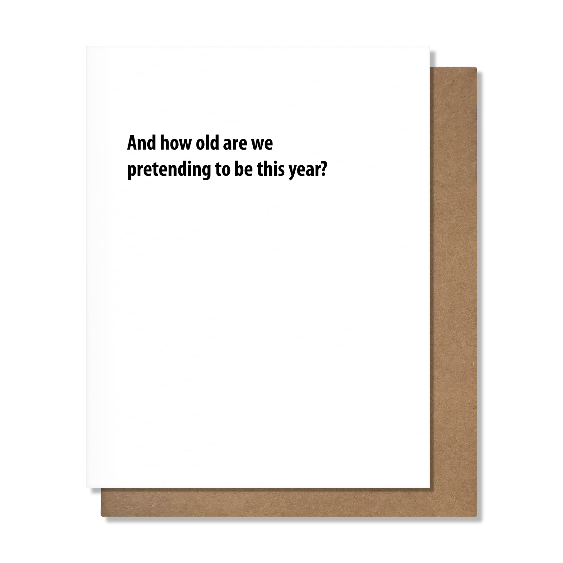 Pretending Card