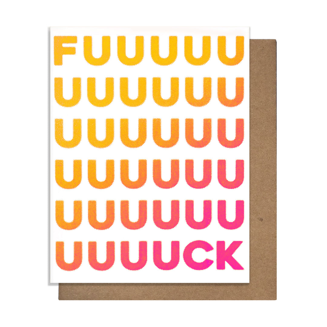 Fuck Fun Greeting Card