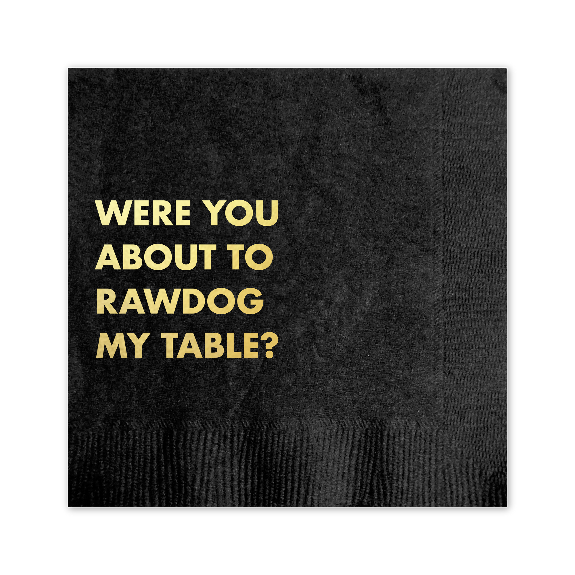 Rawdog Table Cocktail Napkin