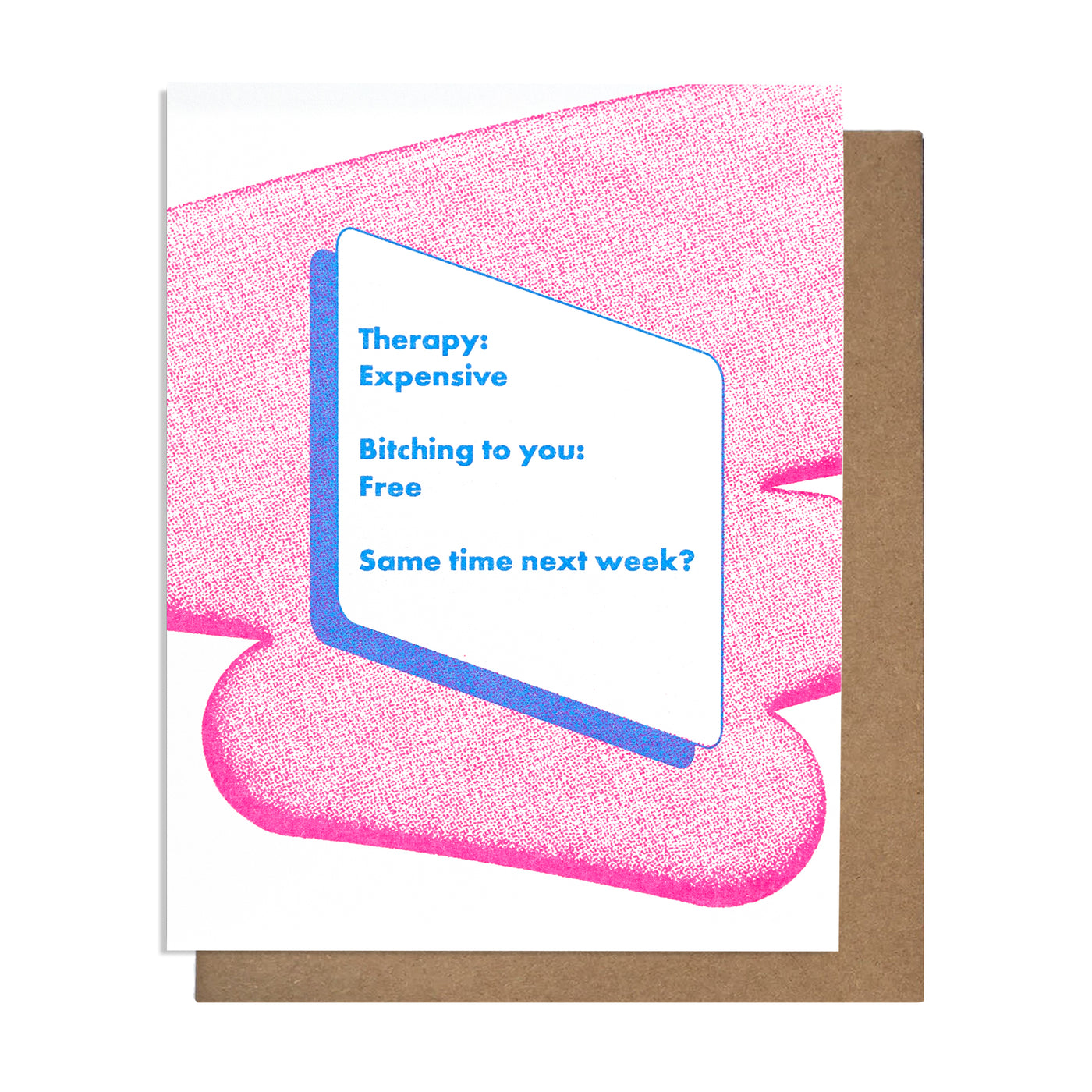 Same Time Funny Greeting Card