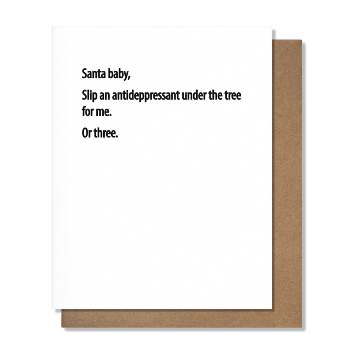 Santa Baby Card
