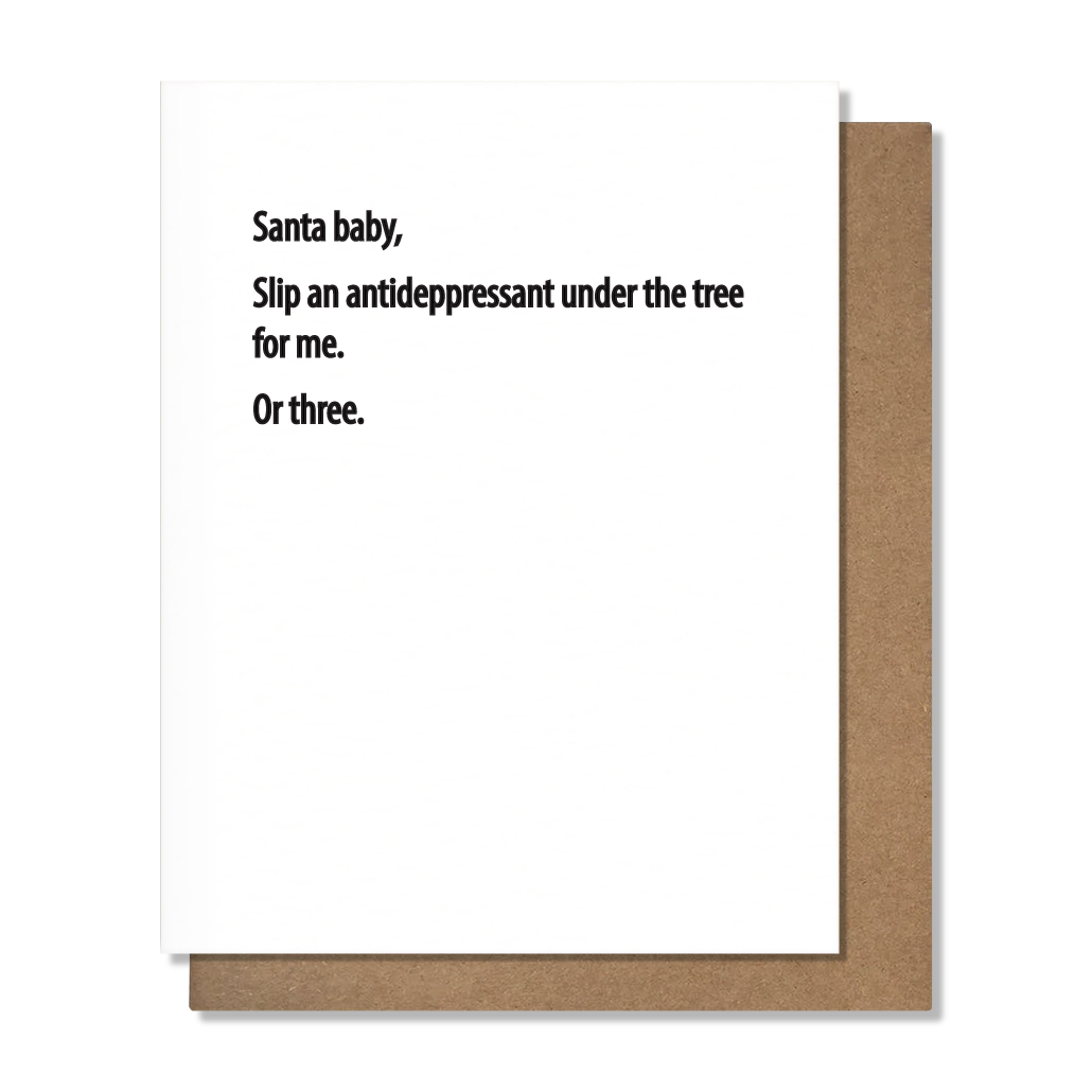 Santa Baby Christmas Card