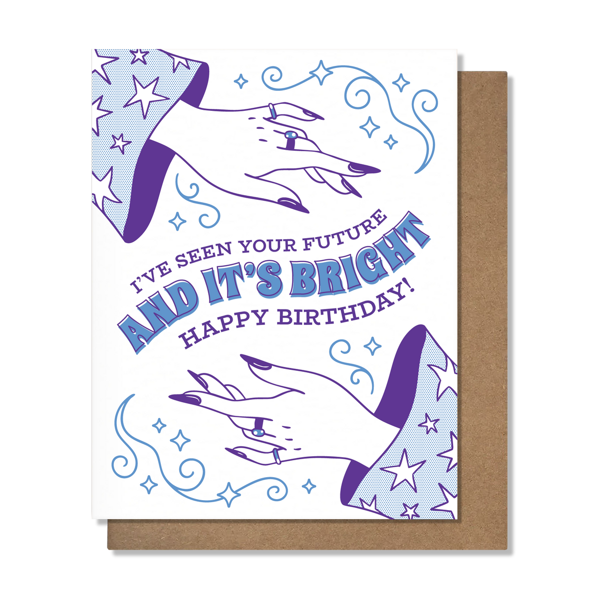 Seen You're Future Birthday Card