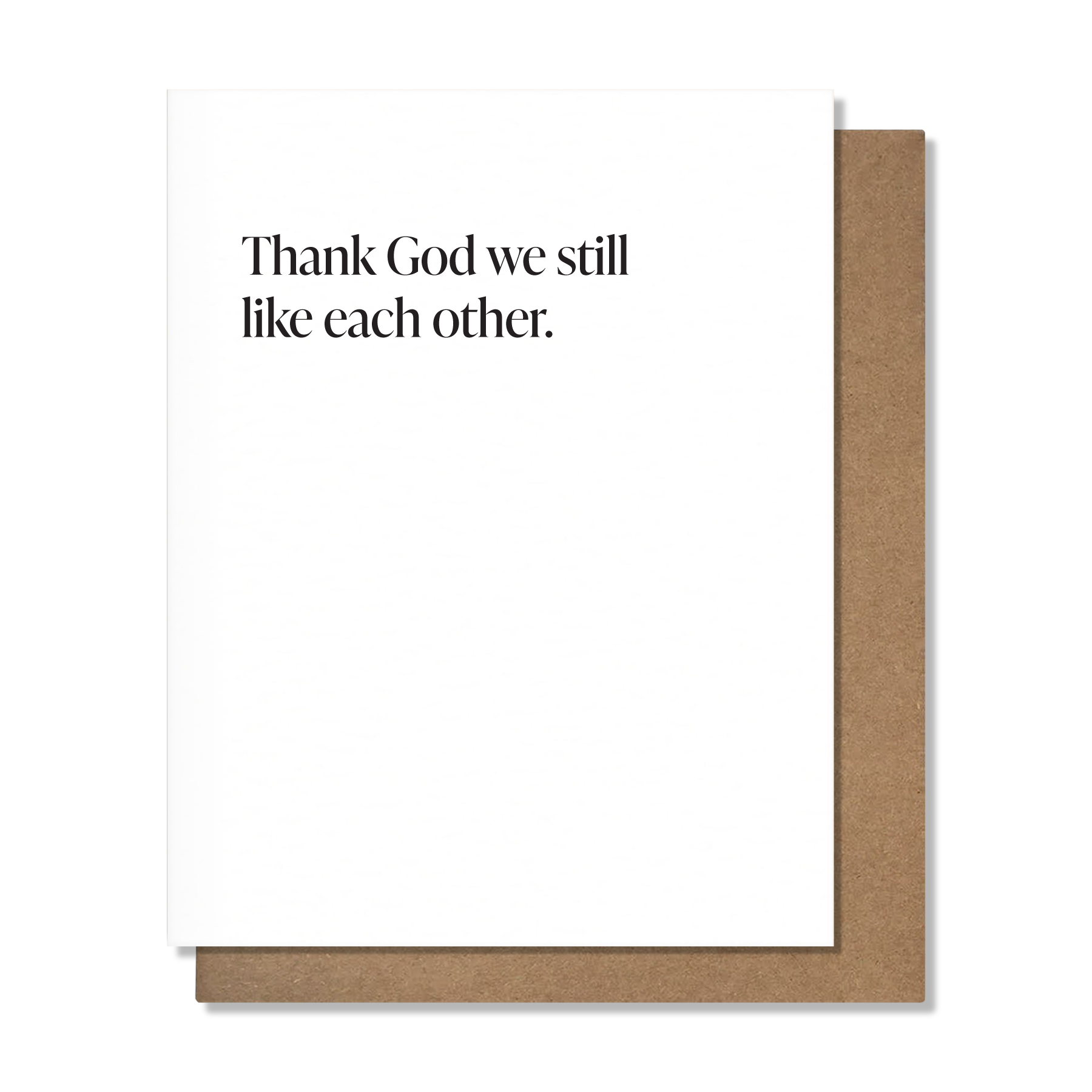 Thank God Card