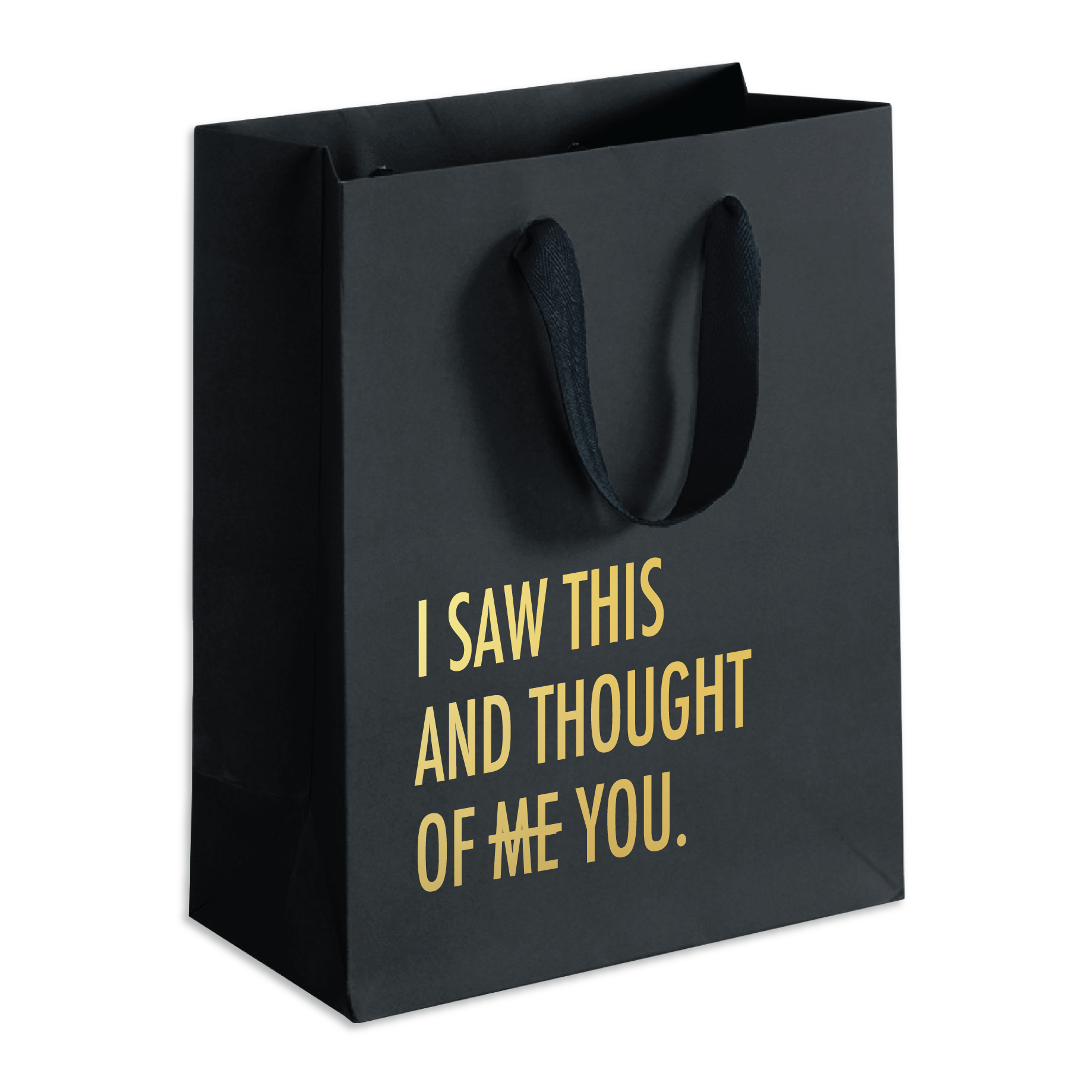 Thought Of Me Gift Bag (Black)