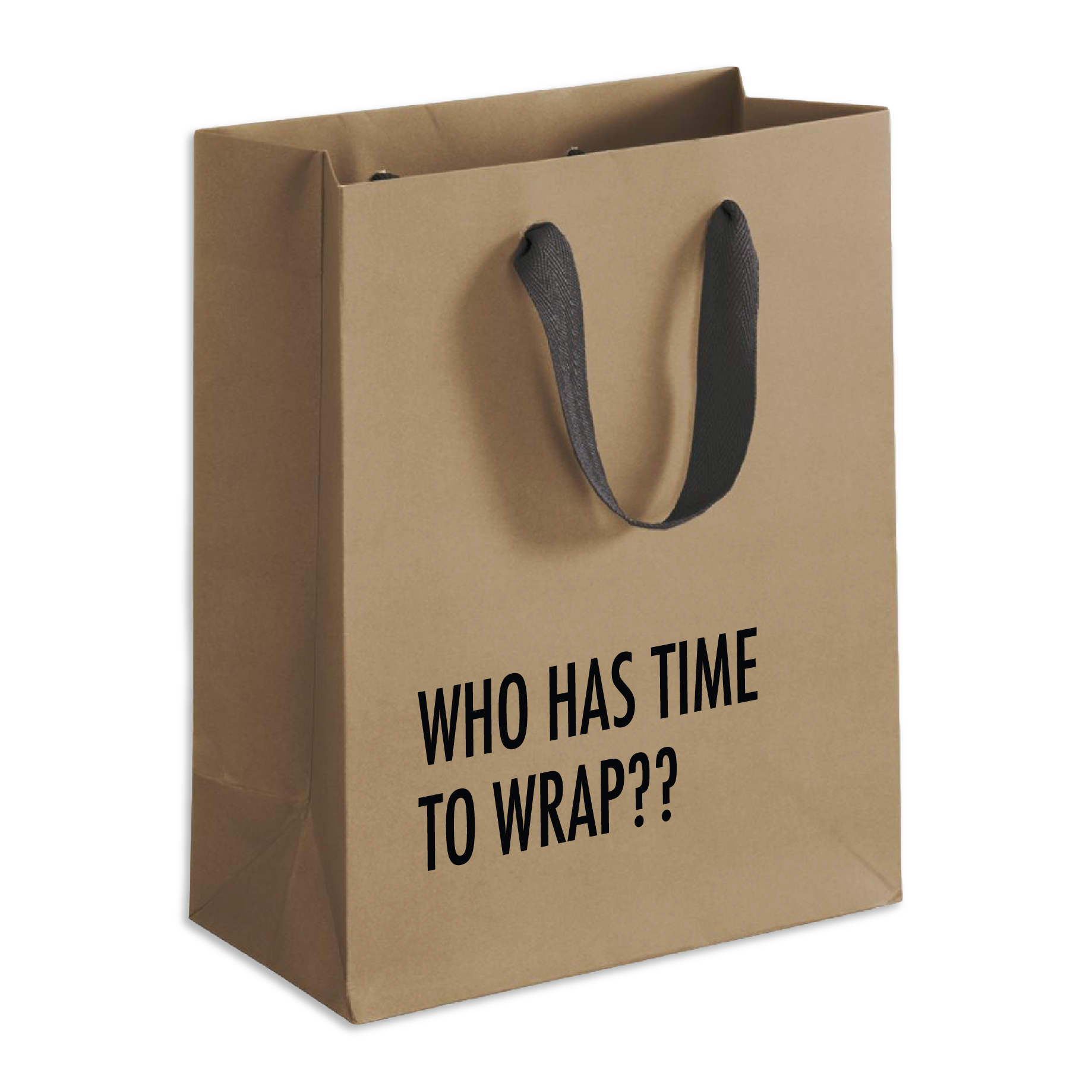 Time To Wrap Gift Bag