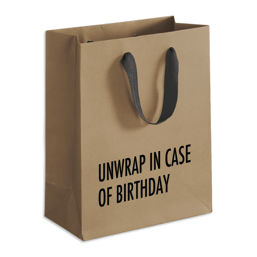 Unwrap Birthday Gift Bag