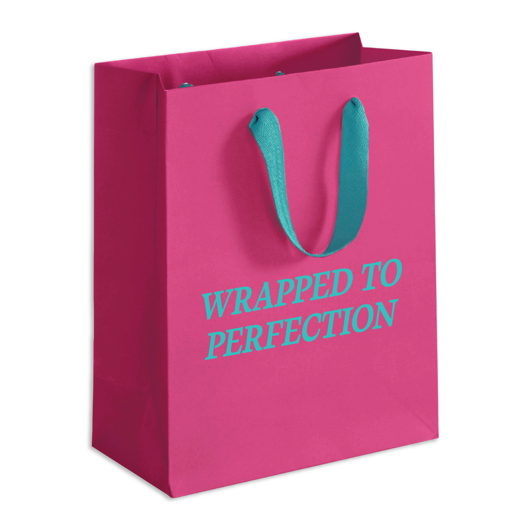 Wrapped To Perfection Gift Bag (Magenta)