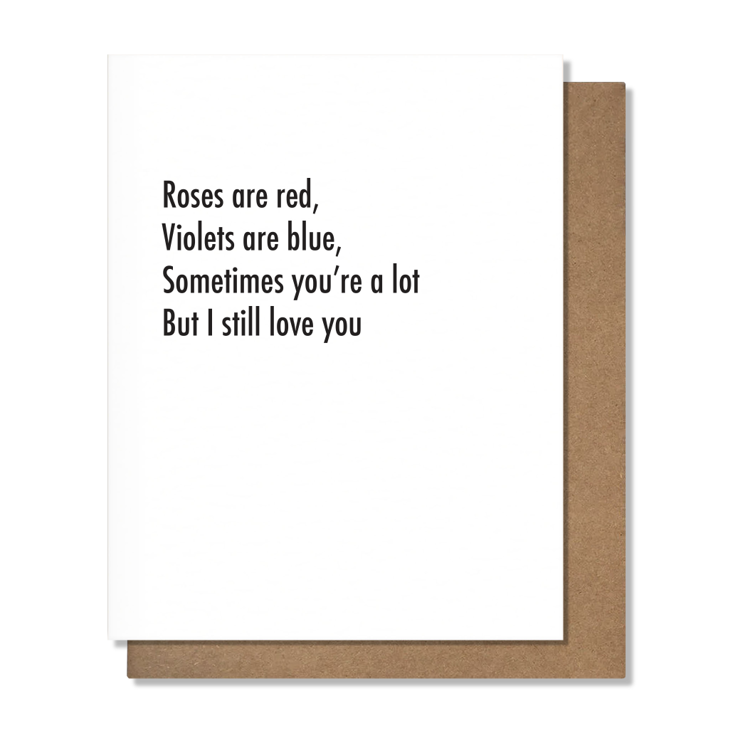 You're a Lot Funny Love Card