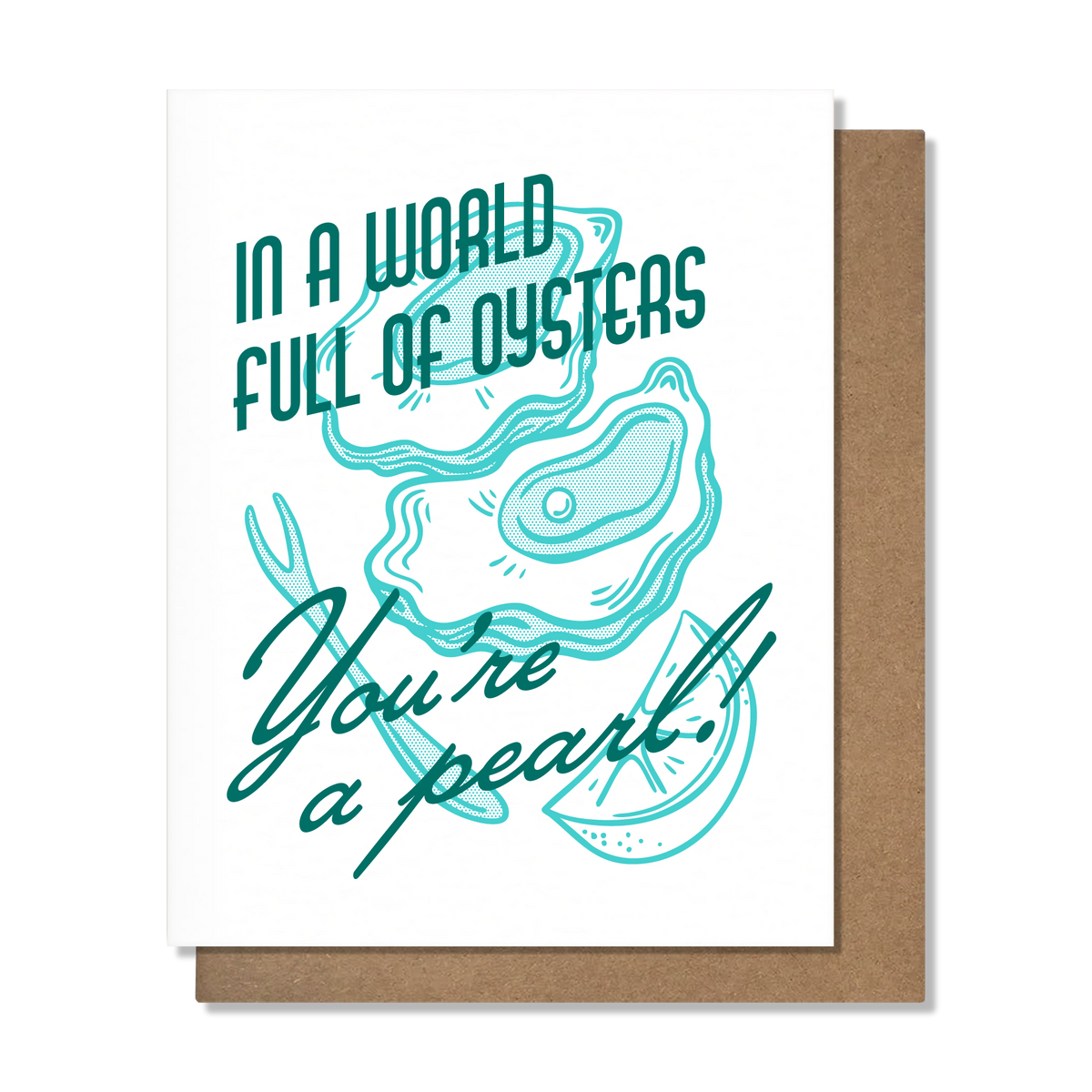 You're A Pearl Friendship Card