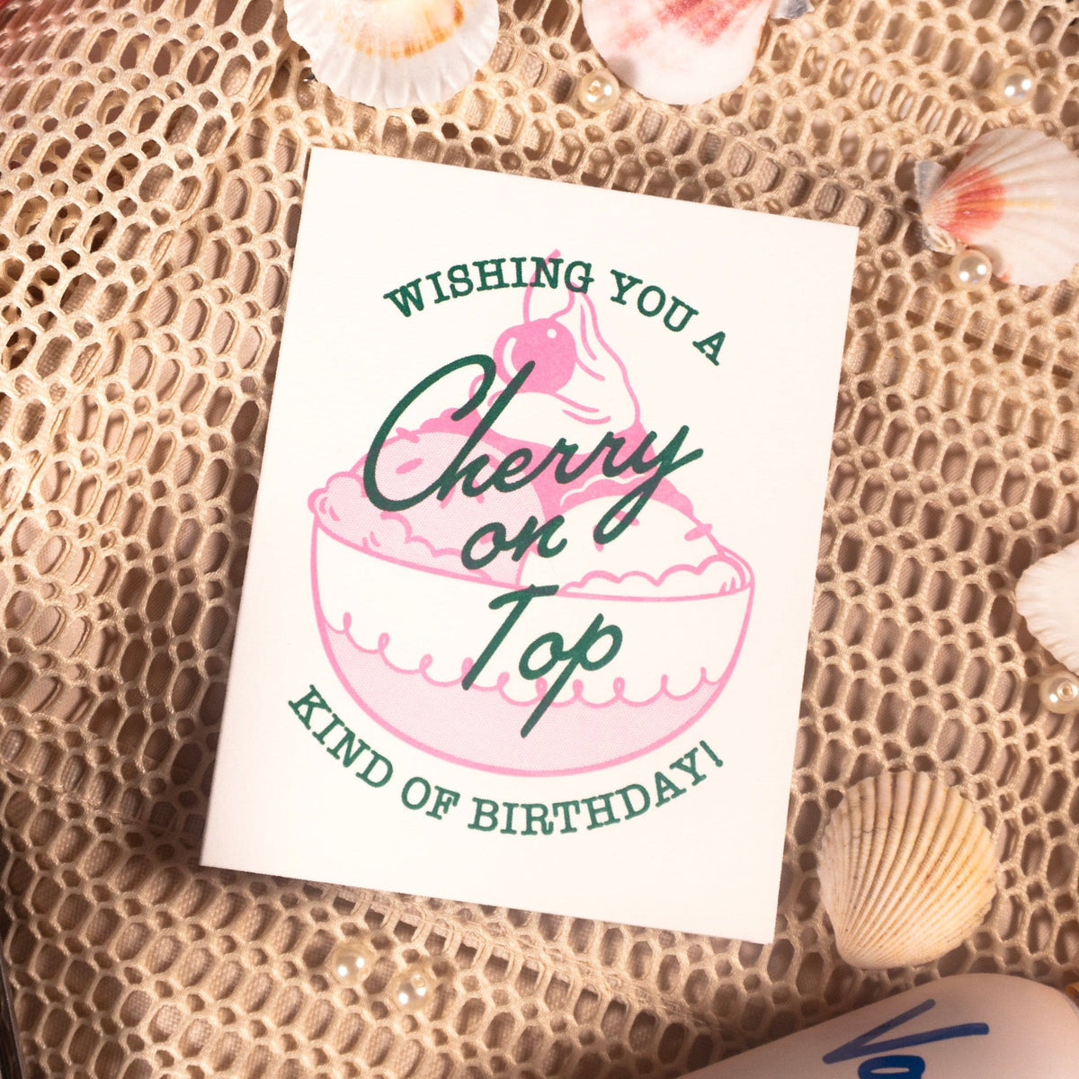 Cherry On Top Birthday Card