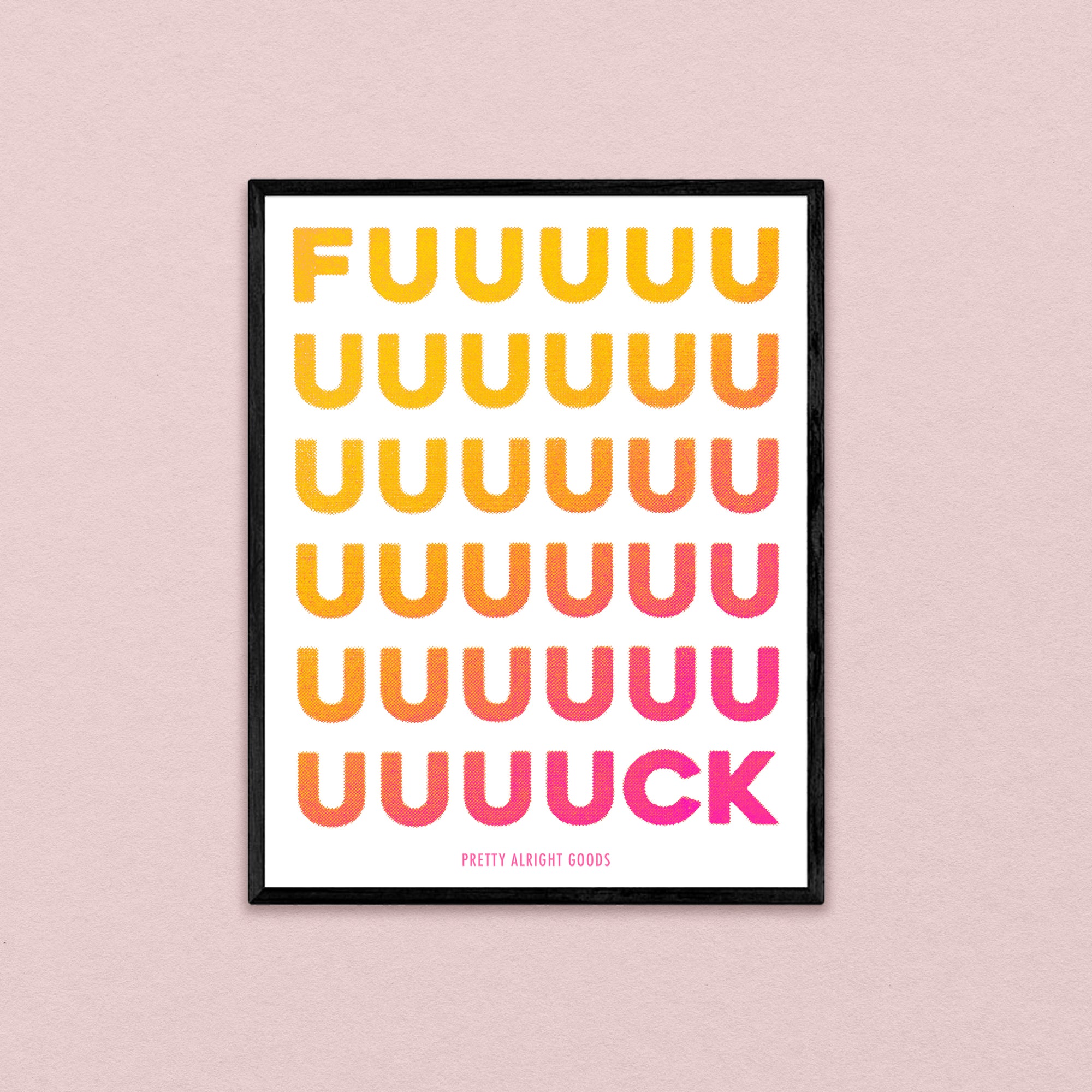 Fuck Wall Poster
