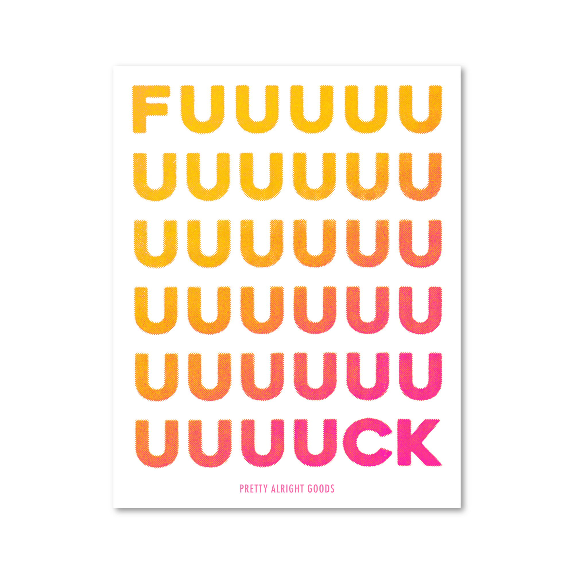 Fuck Wall Poster