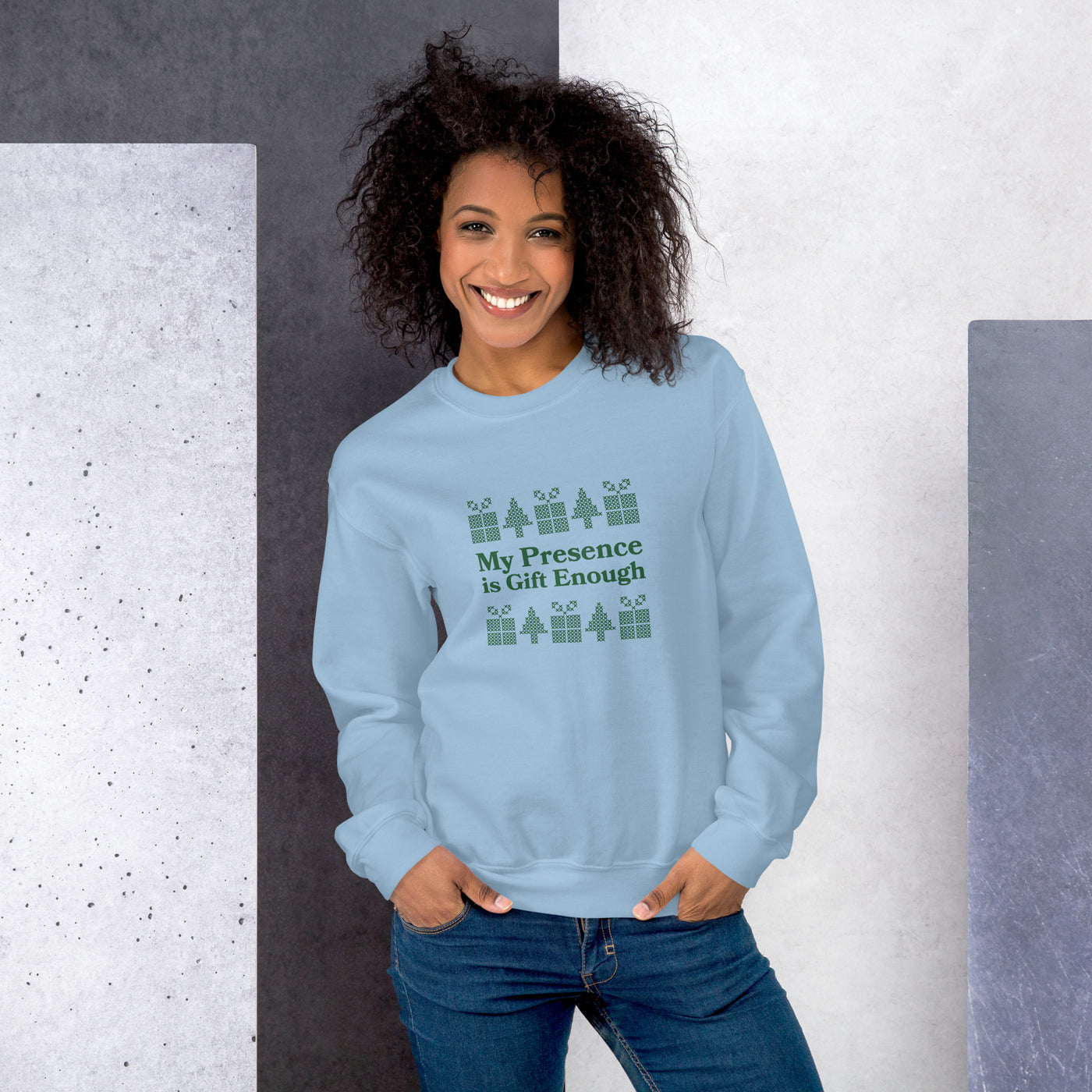 My Presence is Gift Christmas Sweatshirt